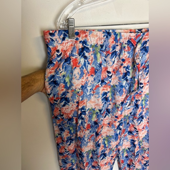 Cabernet by Sleep sense Pajama Pants  XL Floral 100% Cotton Pull on Comfortable - Picture 3 of 12